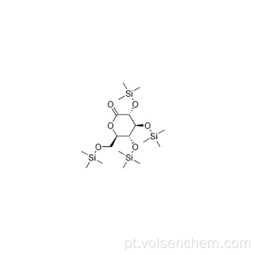 Dapagliflozina Intermediário CAS 32384-65-9 (3R, 4S, 5R, 6R) -3,4,5-tris (trimetilsililoxi) -6 - ((trimetilsililoxi) metil) tetra-hidro-2H